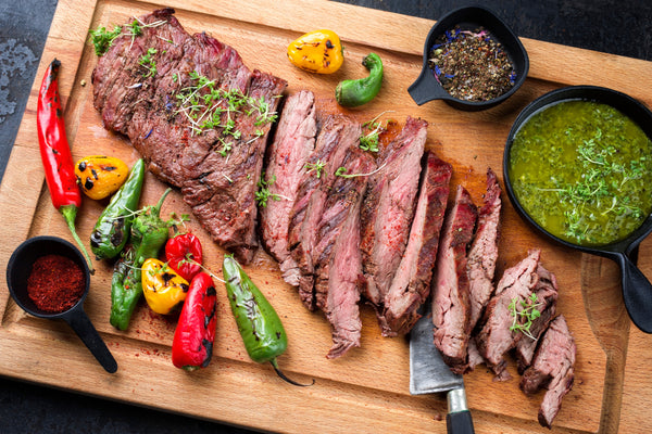 Halal Black Angus Flat Iron steak uit Australië