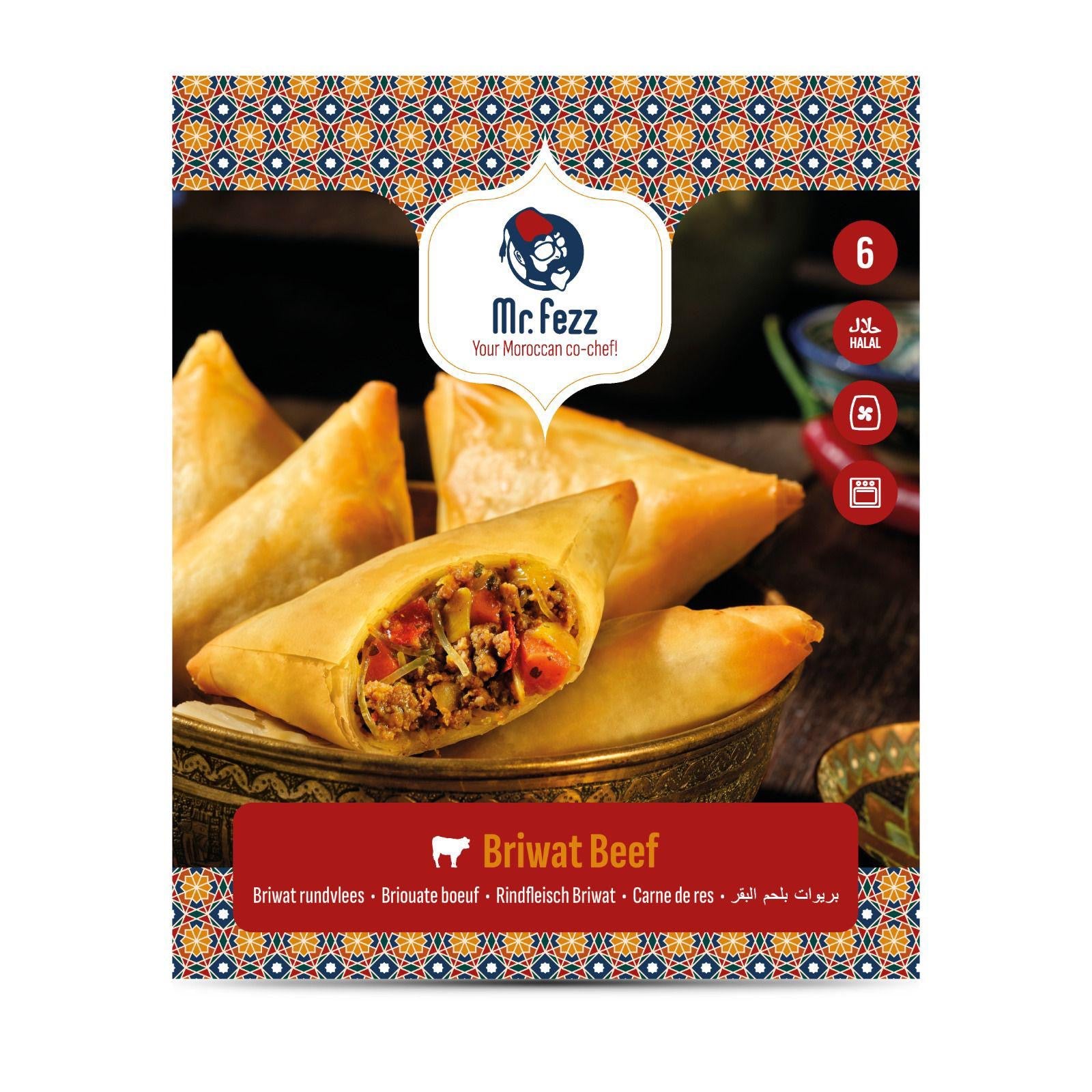 Briwats van rundergehakt