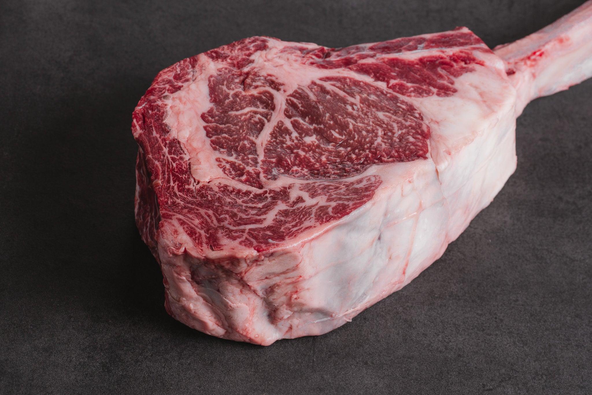 Halal Wagyu Tomahawk (BMS 4/5+)